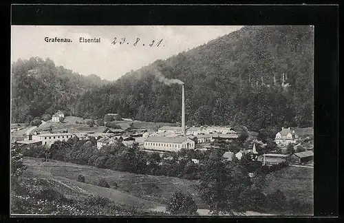 AK Grafenau, Ansicht Elsental