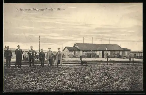 AK Biblis, Kriegsverpflegungs-Anstalt