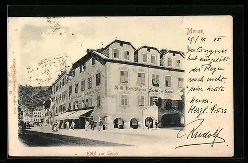AK Meran, Hotel zur Sonne