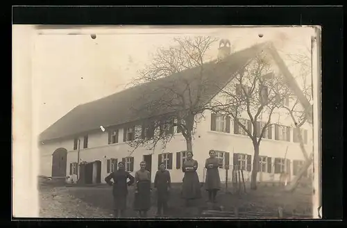 Foto-AK Grimoldsried, Gehöft Blessenauhof 1922
