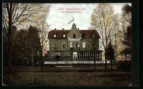 AK Königswinter, Hotel und Pension Margarethenhof, Ad. Stang