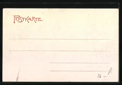 AK Burgwalden, Ortsansicht mit Teichen