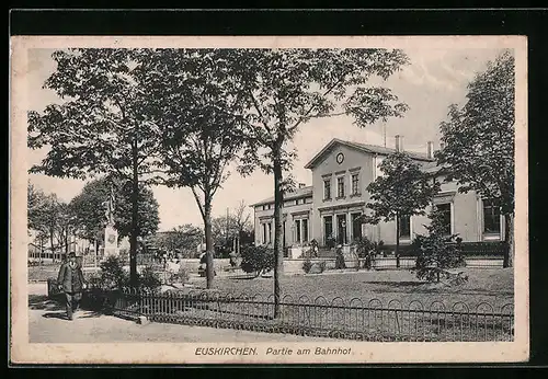 AK Euskirchen, Partie am Bahnhof