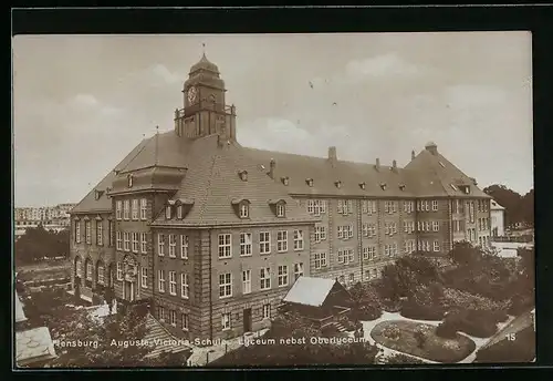 AK Flensburg, Auguste-Victoria-Schule, Lyceum nebst Oberlyceum