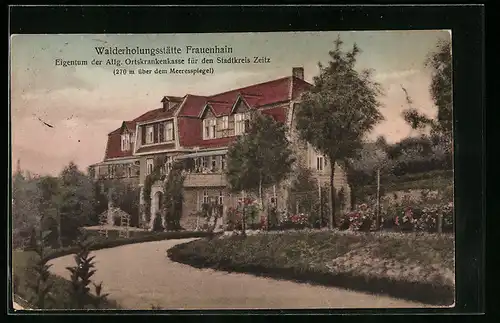 AK Frauenhain, Walderholungsstätte mit Park