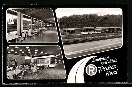 AK Frechen-Nord, Autobahnraststätte a. d. Strecke Köln-Aachen