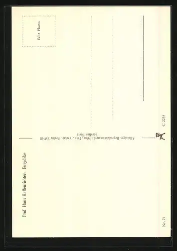 AK Prof. Hans Haffenrichter, Eurydike