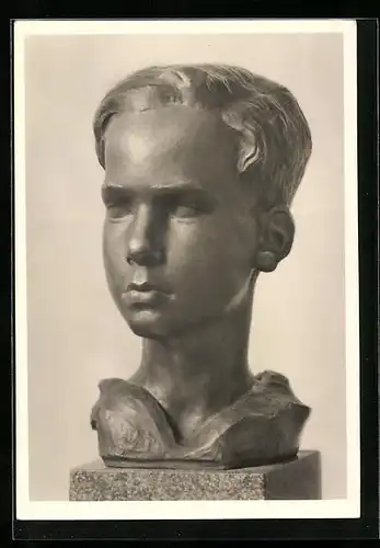 AK Rudolf Agricola, Plastik Knabenkopf