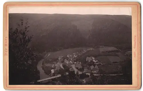 Fotografie Römmler & Jonas, Dresden, Ansicht Treseburg, Blick auf den Ort