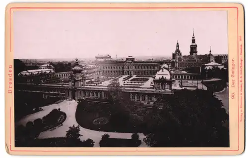 Fotografie Römmler & Jonas, Dresden, Ansicht Dresden, Blick auf den königlichen Zwinger