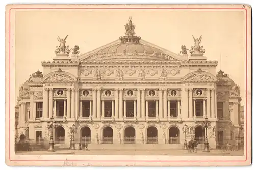Fotografie A. Hautecoeur, Paris, Ansicht Paris, Blick auf die Neue Oper / Nouvel Opera