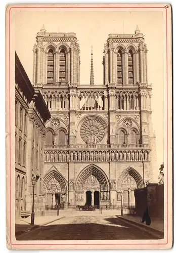 Fotografie A. hautecouer, Paris, Ansicht Paris, Blick auf Notre Dame