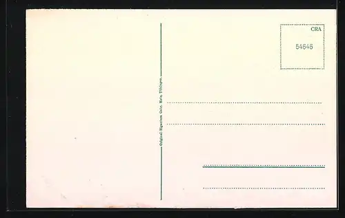 AK Ludwigsburg, Ortsansicht mit Blick auf die Kirche