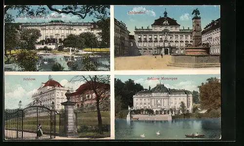 AK Ludwigsburg, Schloss Monrepos, Schlosshof