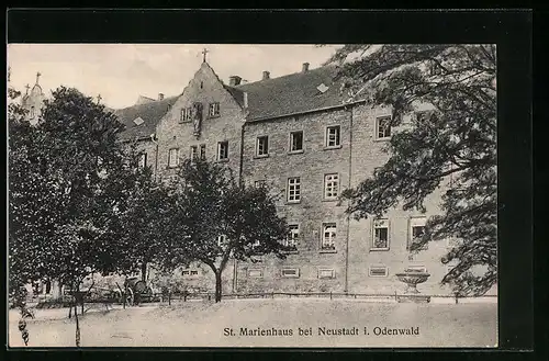 AK Neustadt i. O., Blick auf das St. Marienhaus