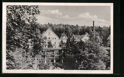 AK Wilhelmsheim, Blick auf ein Kurhotel oder Sanatorium
