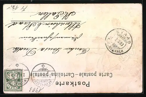 Lithographie Zürcherin in Tracht