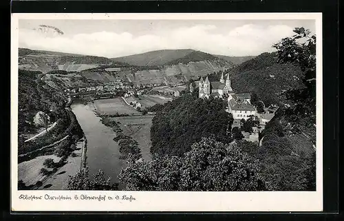 AK Obernhof a. d. Lahn, Gesamtansicht mit Kloster