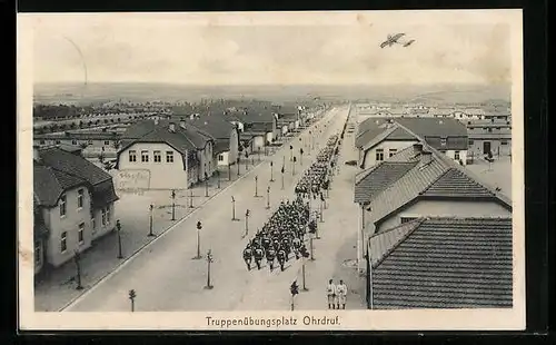 AK Ohrdruf, Truppenübungsplatz, Parade