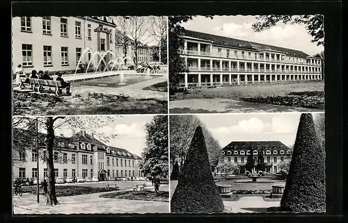 AK Mainz, Universitätskliniken mit Garten
