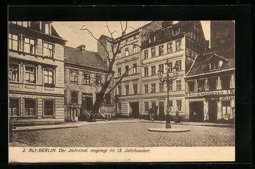 AK Berlin, der Jüdenhof