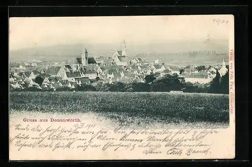 AK Donauwörth, Gesamtansicht