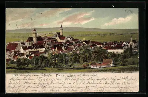 AK Donauwörth, Gesamtansicht