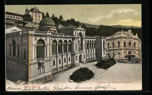 AK Baden-Baden, Friedrichs- und Kaiserin Augusta-Bad