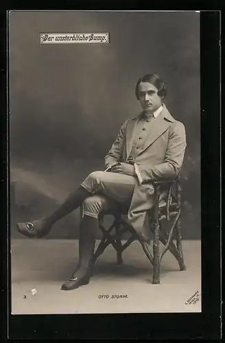 AK Schauspieler Otto Storm in Der unsterbliche Lump