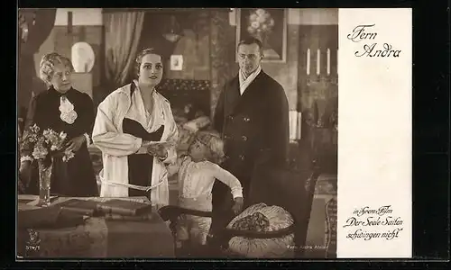 AK Schauspielerin Fern Andra in Der Seele Saiten schwingen nicht