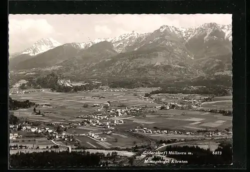 AK Gödersdorf, Blick auf Müllnern m. Mittagskogel