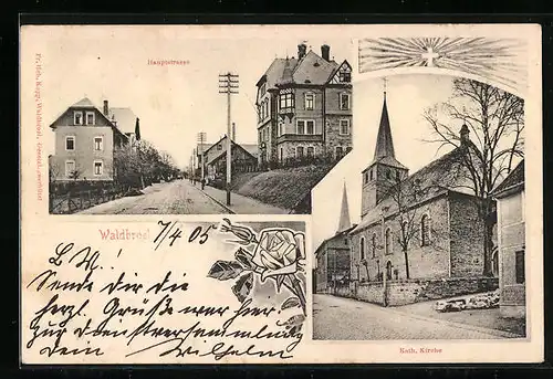 AK Waldbroel, Katholische Kirche, Hautpstrasse
