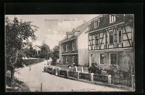 AK Waldbröl, Vennstrasse mit Anwohnern