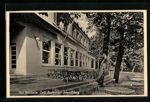 AK Bad Nauheim, Café-Restaurant Johannisberg