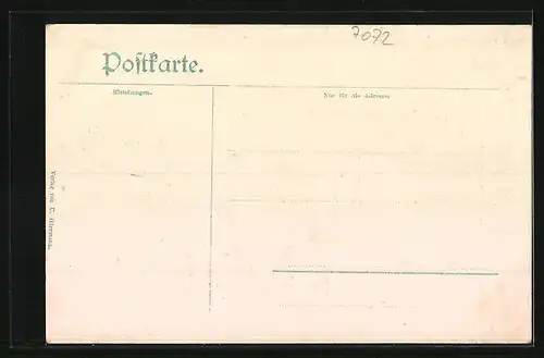 AK Heubach, Gesamtansicht mit Rosenstein