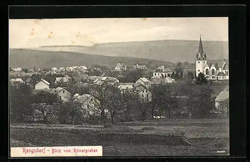 AK Rengsdorf, Blick vom Römergraben