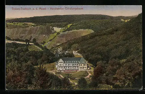 AK Traben-Trarbach a. d. Mosel, Handwerker-Erholungsheim