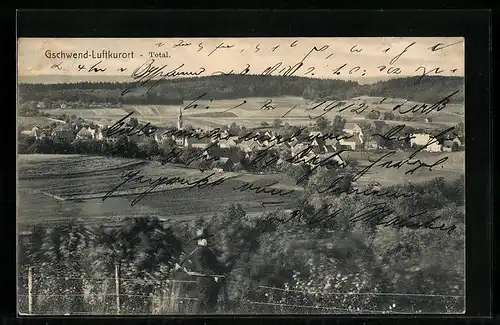 AK Gschwend, Luftkurort in der Totalaufnahme