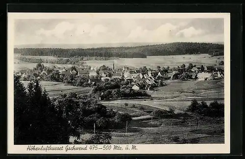 AK Gschwend, Höhenluftkurort, Gesamtansicht