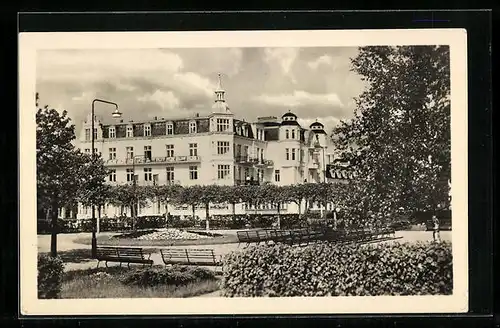 AK Zinnowitz, FDGB-Erholungsheim Glück auf