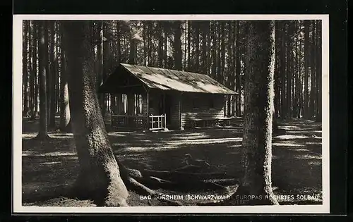 AK Bad Dürrheim /Schwarzwald, Gasthaus Kapfhütte