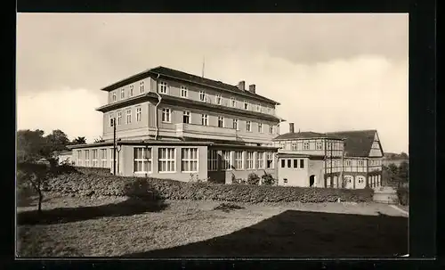 AK Johnsdorf /Zittauer Gebirge, Blick auf Jonashof