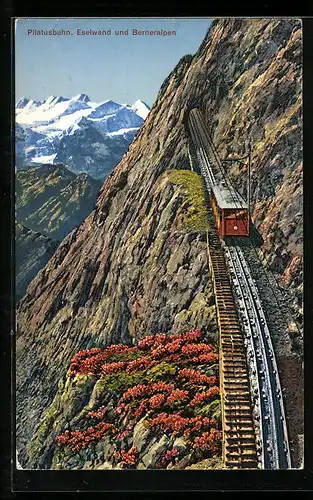AK Pilatusbahn, Eselwand und Berneralpen