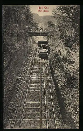 AK Bad Ems, Malbergbahn, Bergbahn