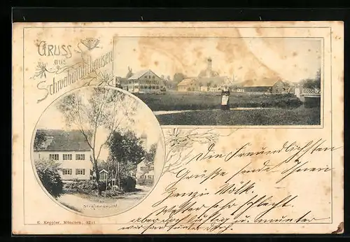 AK Schwabmühlhausen, Strassenpartie und Totale