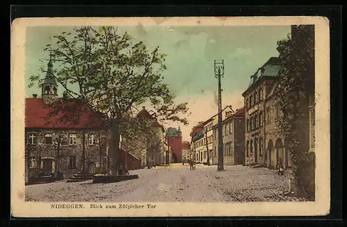 AK Nideggen, Blick zum Zülpicher Tor