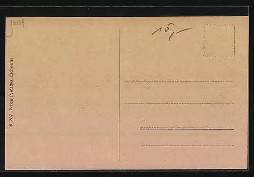 AK Eschweiler, Partie am Knickertsberg mit Geschäft