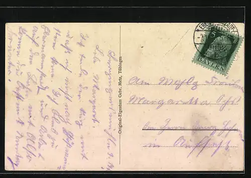 AK Behringersmühle, Gasthof zur Post