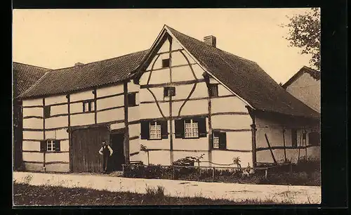 AK Erkelenz, Schöne alte Bauwerke im Kreise Erkelenz, Fachwerkhaus