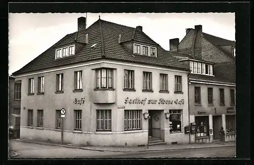AK Altenkirchen / Westerwald, Blick auf den Gasthof Zur Korne